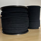 Cuerda de algodón negro para cestería nórdica 6mm y 8mm